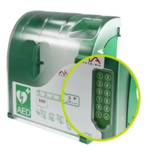 AIVIA 210 Ερμάριο εξωτερικού χώρου με συναγερμό, εξαερισμό (ανεμιστήρα), τροφοδοτικό 24V και πληκτρολόγιο με κωδικό