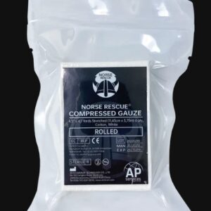 Norse Rescue Compressed Gauze, Rolled