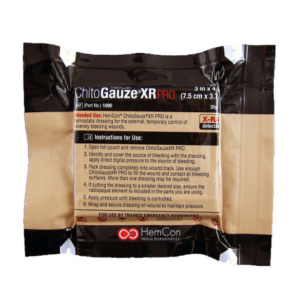 HemCon ChitoGauze XR PRO Αιμοστατική Γάζα Z-Fold (7.5cm x 3.7m)